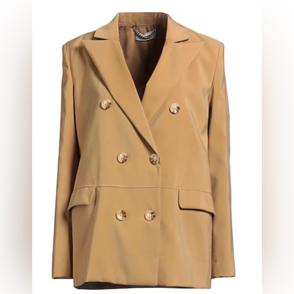 Jijil Giacca Beige Jacket IT‎ 40/US 4 NWT